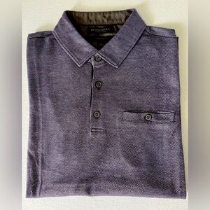 Banana Republic Luxury Touch Polo – Gray Purple | Like New